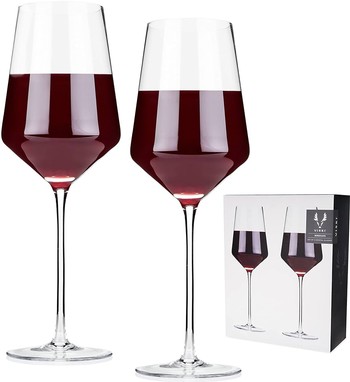Crystal Bordeaux Glasses