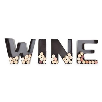 WINE Cork Holder Letters