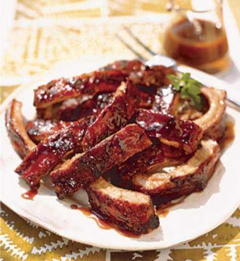 Apple Butter & Bourbon Ribs