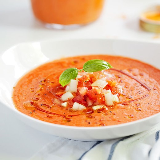 Summer Red Pepper Gazpacho