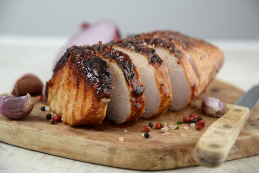 Cocoa-Chile Rubbed Grilled Pork