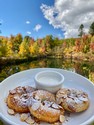 Baked Pumpkin Spice Mochi Donuts