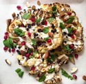 Roasted Cauliflower with Sultana Caper Vinaigrette